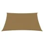 Taupe gray HDPE sail awning 160 g/m² 5x5 m by vidaXL, Umbrellas - Ref: Foro24-311388, Price: 57,02 €, Discount: %