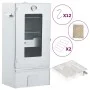 Horno ahumador de BBQ con generador humo frío acero galvanizado de vidaXL, Barbacoas - Ref: Foro24-3200763, Precio: 170,62 €,...