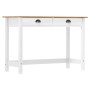 Mesa consola Hill con 2 cajones madera pino 110x45x74 cm de vidaXL, Mesas auxiliares - Ref: Foro24-288994, Precio: 101,71 €, ...