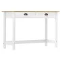 Mesa consola Hill con 2 cajones madera pino 110x45x74 cm by vidaXL, Side tables - Ref: Foro24-288994, Price: 93,91 €, Discoun...