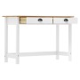 Mesa consola Hill con 2 cajones madera pino 110x45x74 cm de vidaXL, Mesas auxiliares - Ref: Foro24-288994, Precio: 101,71 €, ...