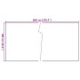 Weiße Balkonmarkise aus synthetischem Rattan, 600 x 100 cm von vidaXL, Zaunpaneele - Ref: Foro24-156291, Preis: 72,70 €, Raba...