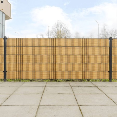 Balkonmarkisen 5 Stück hellbraunes synthetisches Rattan 255x19 cm von vidaXL, Zaunpaneele - Ref: Foro24-156316, Preis: 40,74 ...