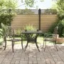 Bistro table and chairs 3 pieces cast aluminum bronze color by vidaXL, Garden sets - Ref: Foro24-3216337, Price: 521,23 €, Di...