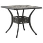 Bistrotisch und Stühle, 3-teilig, Aluminiumguss, bronzefarben von vidaXL, Gartensets - Ref: Foro24-3216337, Preis: 563,18 €, ...