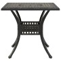Bistrotisch und Stühle, 3-teilig, Aluminiumguss, bronzefarben von vidaXL, Gartensets - Ref: Foro24-3216337, Preis: 563,18 €, ...