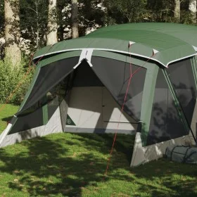 Tent with porch 4 people waterproof green by vidaXL, tents - Ref: Foro24-94536, Price: 218,09 €, Discount: %