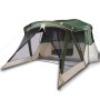 Zelt mit Veranda für 4 Personen, wasserdicht, grün von vidaXL, Zelte - Ref: Foro24-94536, Preis: 213,92 €, Rabatt: %
