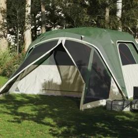Familienzelt mit Veranda für 6 Personen, wasserdicht, grün von vidaXL, Zelte - Ref: Foro24-94548, Preis: 158,59 €, Rabatt: %