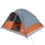 Tienda familiar con cúpula impermeable 6 personas gris naranja de vidaXL, Tiendas de campaña - Ref: Foro24-94557, Precio: 117...