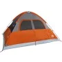 Tienda familiar con cúpula impermeable 6 personas gris naranja de vidaXL, Tiendas de campaña - Ref: Foro24-94557, Precio: 117...