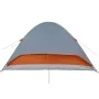 Tienda familiar con cúpula impermeable 6 personas gris naranja de vidaXL, Tiendas de campaña - Ref: Foro24-94557, Precio: 117...