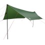 Green waterproof camping tarp 460x305x210 cm by vidaXL, tents - Ref: Foro24-94685, Price: 52,15 €, Discount: %