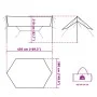 Grüne wasserdichte Campingplane 430x380x210 cm von vidaXL, Zelte - Ref: Foro24-94679, Preis: 53,34 €, Rabatt: %