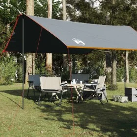 Lona de camping impermeable gris y naranja 460x305x210 cm de vidaXL, Tiendas de campaña - Ref: Foro24-94687, Precio: 55,91 €,...