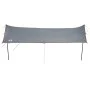 Gray and orange waterproof camping tarp 460x305x210 cm by vidaXL, tents - Ref: Foro24-94687, Price: 55,91 €, Discount: %