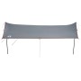 Lona de camping impermeable gris y naranja 460x305x210 cm | Foro24.es | Tu tienda online para hogar, jardín y más Foro24.es