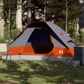 2 Person Igloo Tent Waterproof Gray Orange by vidaXL, tents - Ref: Foro24-94775, Price: 58,18 €, Discount: %