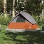 2-Personen-Iglu-Zelt, wasserdicht, Grau-Orange von vidaXL, Zelte - Ref: Foro24-94693, Preis: 59,11 €, Rabatt: %