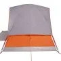 Tienda de campaña iglú para 2 personas impermeable gris naranja de vidaXL, Tiendas de campaña - Ref: Foro24-94693, Precio: 59...