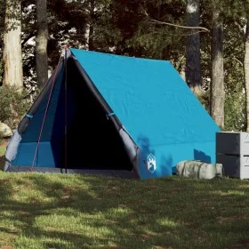 Blaues wasserdichtes 2-Personen-Campingzelt mit A-Rahmen von vidaXL, Zelte - Ref: Foro24-94756, Preis: 43,26 €, Rabatt: %