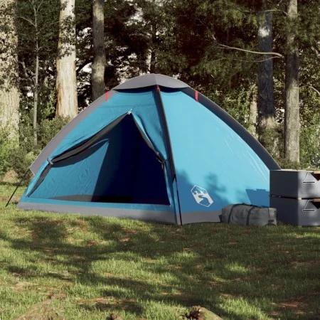 Tienda de campaña iglú para 4 personas impermeable azul de vidaXL, Tiendas de campaña - Ref: Foro24-94763, Precio: 53,45 €, D...