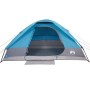 Igloo family tent 6 people waterproof blue by vidaXL, tents - Ref: Foro24-94782, Price: 104,93 €, Discount: %