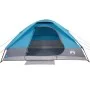 Iglu-Familienzelt 6 Personen wasserdicht blau von vidaXL, Zelte - Ref: Foro24-94782, Preis: 110,41 €, Rabatt: %