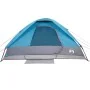 Iglu-Familienzelt 6 Personen wasserdicht blau von vidaXL, Zelte - Ref: Foro24-94782, Preis: 110,41 €, Rabatt: %