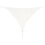 HDPE triangular sail awning 3.6x3.6x3.6 m white by vidaXL, Umbrellas - Ref: Foro24-43018, Price: 19,74 €, Discount: %