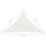 Weiße HDPE-Segelmarkise 160 g/m² 2,5 x 2,5 x 3,5 m von vidaXL, Sonnenschirme - Ref: Foro24-311251, Preis: 20,03 €, Rabatt: %