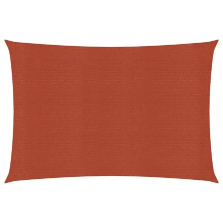 Toldo de vela terracota HDPE 160 g/m² 2x3 m by vidaXL, Umbrellas - Ref: Foro24-311337, Price: 23,50 €, Discount: %