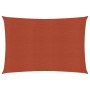 Toldo de vela terracota HDPE 160 g/m² 2x3 m by vidaXL, Umbrellas - Ref: Foro24-311337, Price: 23,50 €, Discount: %