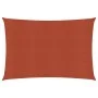 Toldo de vela terracota HDPE 160 g/m² 2x3 m by vidaXL, Umbrellas - Ref: Foro24-311337, Price: 23,04 €, Discount: %