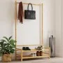 Perchero con estantes bambú 103x40x183 cm by vidaXL, Dresser Organizers and Bar Hangers - Ref: Foro24-368032, Price: 84,92 €,...