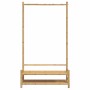 Kleiderständer mit Bambusregalen 103x40x183 cm von vidaXL, Kommoden-Organizer und Bar-Kleiderbügel - Ref: Foro24-368032, Prei...
