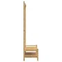 Kleiderständer mit Bambusregalen 103x40x183 cm von vidaXL, Kommoden-Organizer und Bar-Kleiderbügel - Ref: Foro24-368032, Prei...