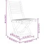 Faltbare Gartenstühle, 2 Stück, Bambus, 43x54x88 cm. von vidaXL, Gartenstühle - Ref: Foro24-368039, Preis: 138,10 €, Rabatt: %