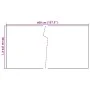 Markise für Balkon aus schwarzem synthetischem Rattan 400x90 cm von vidaXL, Zaunpaneele - Ref: Foro24-156299, Preis: 45,92 €,...
