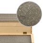 Gallinero madera maciza de pino 178x67x92 cm
