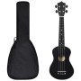 Sopran-Ukulele-Set mit Koffer für Kinder schwarz 23" von vidaXL, Streichinstrumente - Ref: Foro24-70152, Preis: 35,31 €, Raba...