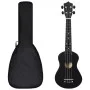 Soprano ukulele set with case for children black 23" by vidaXL, String instruments - Ref: Foro24-70152, Price: 34,75 €, Disco...