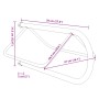 Wandmontage-Sattelhalterung aus schwarzem Eisen von vidaXL, Sattelständer - Ref: Foro24-172428, Preis: 61,24 €, Rabatt: %