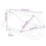 Wandmontage-Sattelhalterung aus schwarzem Eisen von vidaXL, Sattelständer - Ref: Foro24-172428, Preis: 51,43 €, Rabatt: %