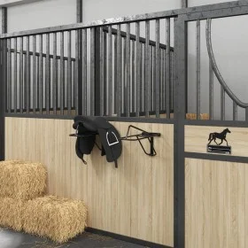 Faltbare Wandhalterung für Stuhlsitz, schwarzes Eisen. von vidaXL, Sattelständer - Ref: Foro24-172437, Preis: 38,30 €, Rabatt: %