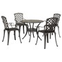 Gartensitzgruppe 5-teilig, gegossenes Aluminium in Bronze von vidaXL, Gartensets - Ref: Foro24-3216334, Preis: 709,88 €, Raba...