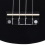Sopran-Ukulele-Set mit Koffer für Kinder schwarz 23" von vidaXL, Streichinstrumente - Ref: Foro24-70152, Preis: 35,31 €, Raba...