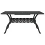 Gartensitzgruppe 5-teilig aus schwarzem Gusseisen von vidaXL, Gartensets - Ref: Foro24-3216317, Preis: 947,96 €, Rabatt: %