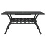 Juego de comedor de jardín 5 piezas aluminio fundido negro by vidaXL, Garden sets - Ref: Foro24-3216317, Price: 966,43 €, Dis...