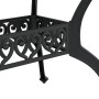 Juego de comedor de jardín 5 piezas aluminio fundido negro by vidaXL, Garden sets - Ref: Foro24-3216317, Price: 966,43 €, Dis...